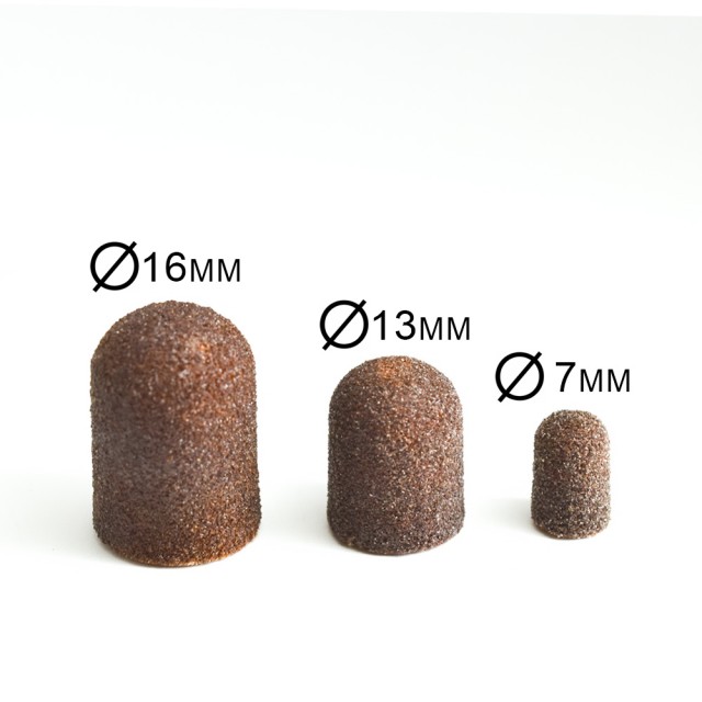 Accesorios para uñas, nails , nail art , broca pedicure con tapa abrasiva de 13 mm de alta calidad - GR80-6PZ Nailfor 6,99 € Nai