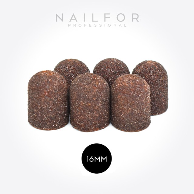 nail accessories, nails nail art high quality 16mm Abrasive cap pedicure drill - GR80-6PZ Nailfor €6.99 Nailfor