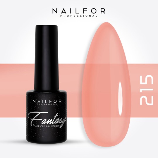 Semi-permanent nail polish color: Fantasy Semi-permanent Gel Polish - 215 Nailfor €6.99