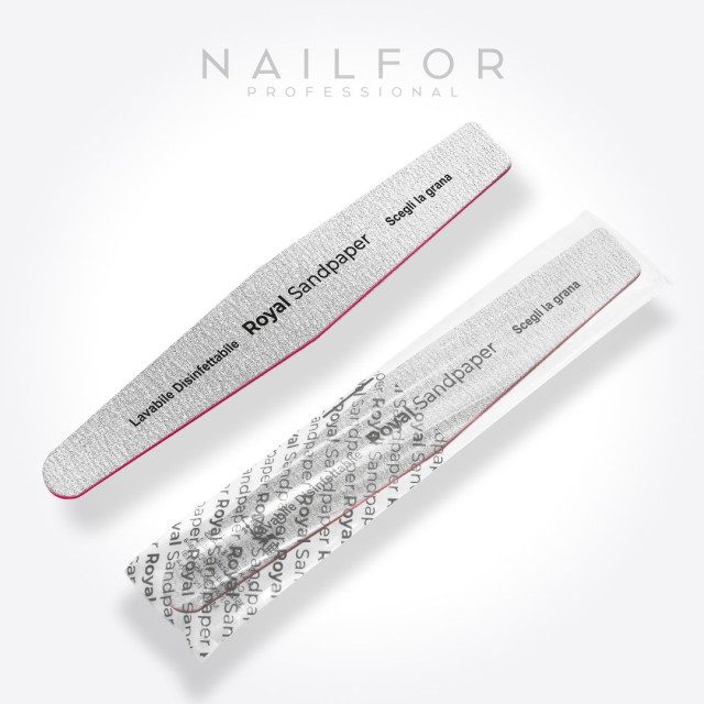 accessori per unghie, nails nail art alta qualità LIMA ROYAL ROMBO LAVABILE 1pz - SINGLE PACK Nailfor 1,00 € Nailfor