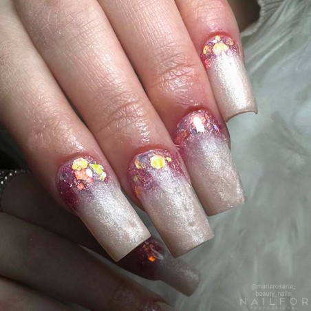 Gel per unghie ricostruzione ACRYLGEL SOFT - MICROGLITTER NUDE SHINE 15ML Nailfor 12,49 €