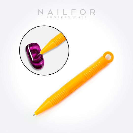 accessori per unghie, nails nail art alta qualità PENNA MAGNETE - GIALLO Nailfor 1,00 € Nailfor
