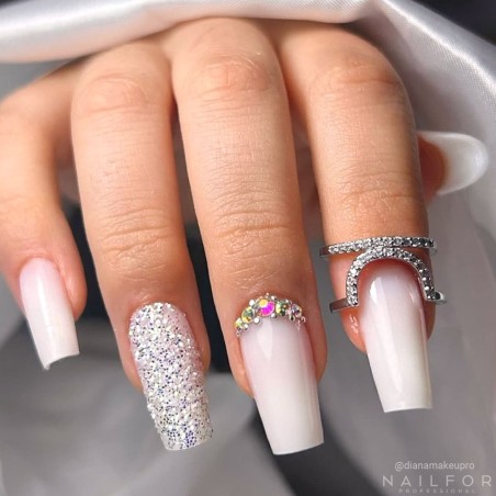 Nail Gel Reconstruction AcrylGel WHITE White Milk 60ML Nailfor €18.99