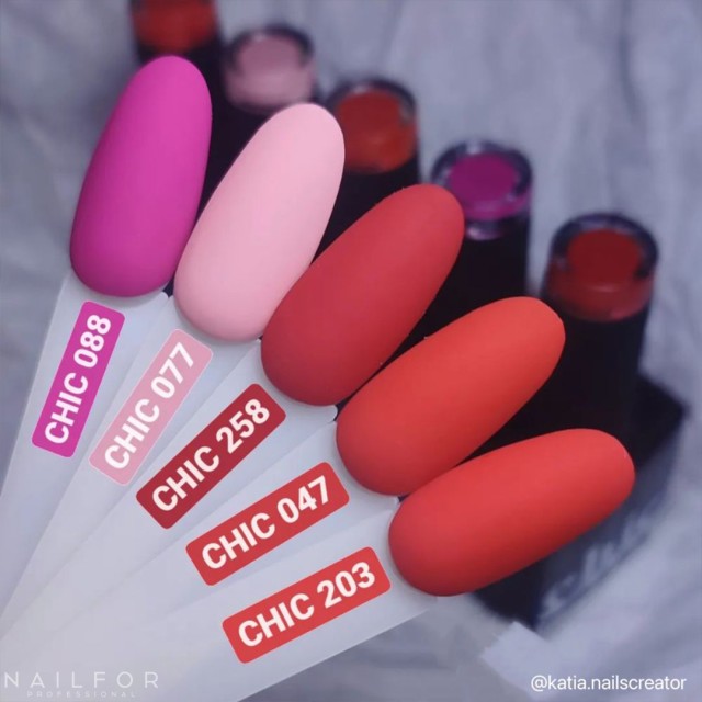 Semipermanente smalto colore per unghie: CHIC SMALTO SEMIPERMANENTE - 088 Nailfor 7,99 €