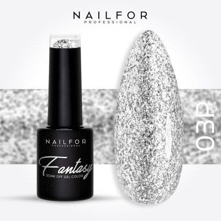 Semi-permanent nail polish color: Fantasy Platinum Semi-permanent Gel Polish - 03P Nailfor €7.99 Semi-permanent nail polish color: Fantasy Platinum Semi-permanent Gel Polish - 03P Nailfor €7.99