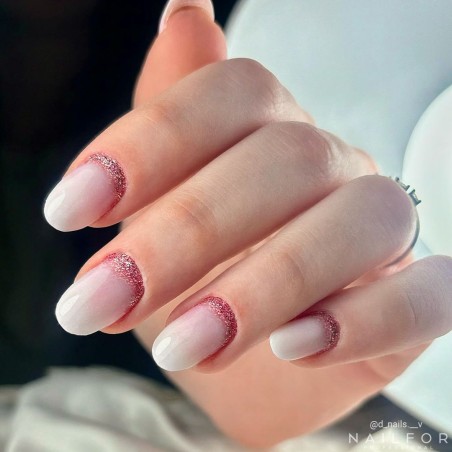 Semipermanente smalto colore per unghie: FANTASY Smalto Gel Semipermanente - 314 rosa glitter Nailfor 6,99 €