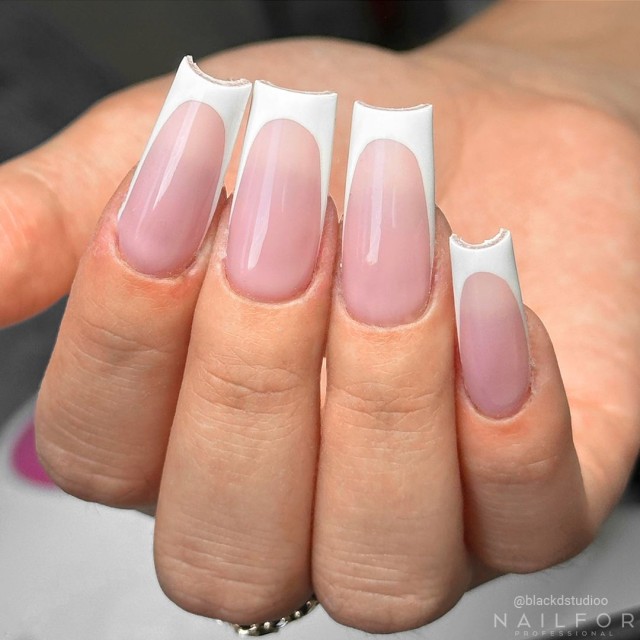 FULLCOVER XL GEL TIPS IN GEL BALLERINA