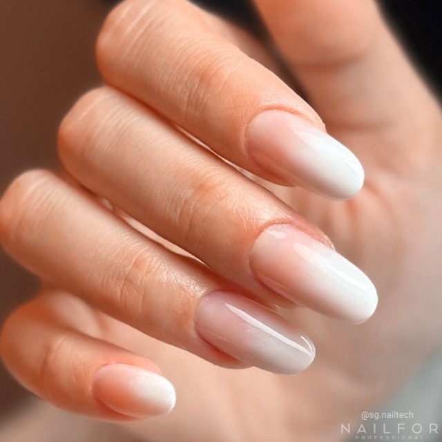 nail gel color, nail art , nails Butter High Density Gel Color - LC001 White | Nailfor €3.49