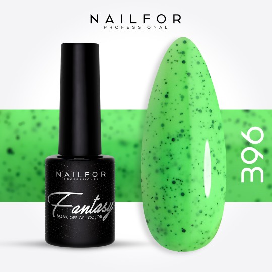Semipermanente smalto colore per unghie: FANTASY Smalto Gel Semipermanente - 396 confetti Nailfor 7,99 €