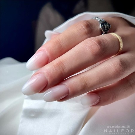 Gel per unghie ricostruzione POLVERE ACRILICA - BIANCO PASTELLO Nailfor 14,99 €