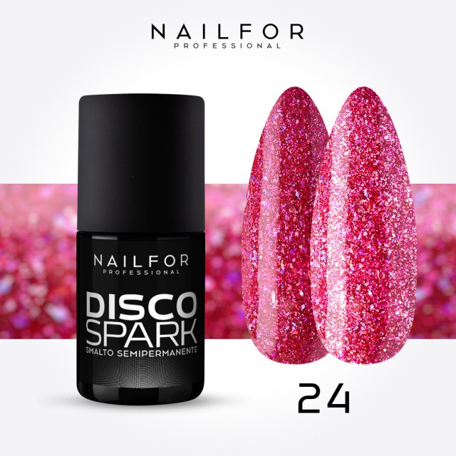 DISCO SPARK Smalto Gel Semipermanente - 24