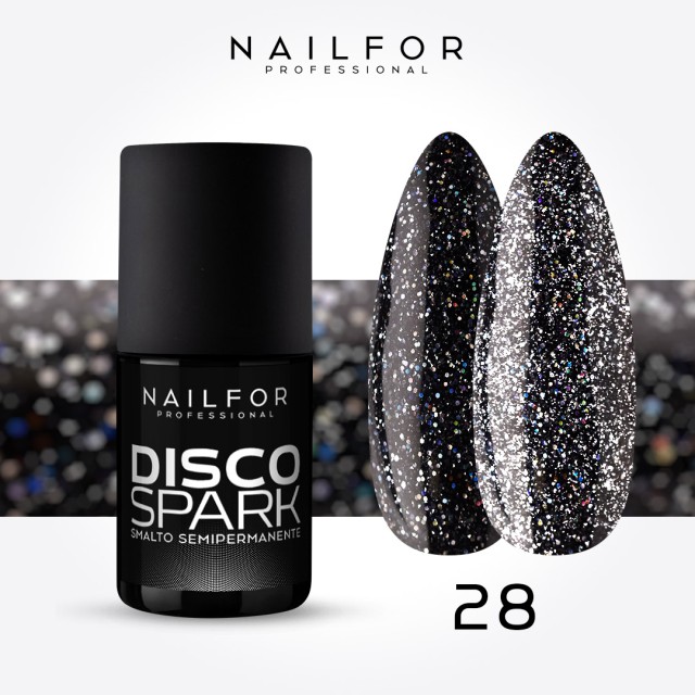 DISCO SPARK Smalto Gel Semipermanente - 28