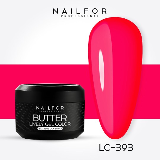 gel de couleur pour ongles, nail art , nails Butter High Density Gel Color Fluo - LC393 | Nailfor 4,99 €
