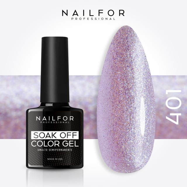 Vernis à ongles semi-permanent couleur : Slimline vernis gel semi-permanent 401-S Nailfor 6,49 €