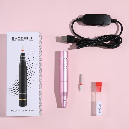 nail reconstruction equipment: Evodrill PEN ALL-IN-ONE Portable Drill - 20,000 RPM €24.99
