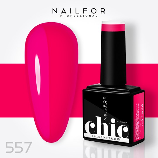 Semi-permanent nail polish color: Chic SEMI-PERMANENT NAIL POLISH - 557 Nailfor €7.99