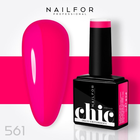 Esmalte de uñas semipermanente color: Chic ESMALTE DE UÑAS SEMIPERMANENTE - 561 Fluo Nailfor por 7,99 €