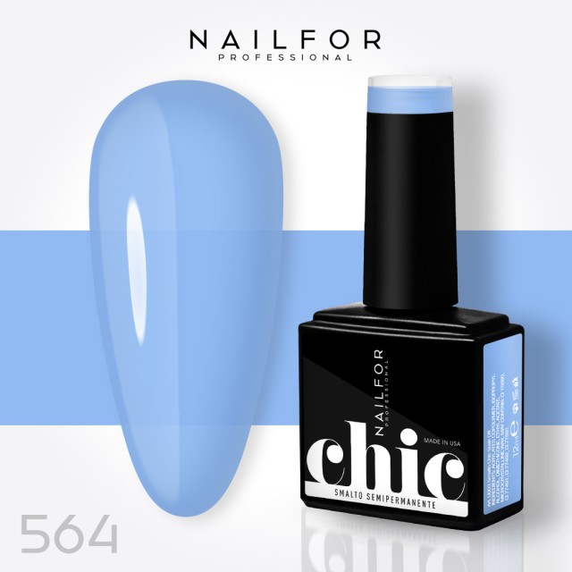 Esmalte de uñas semipermanente color: Chic ESMALTE DE UÑAS SEMIPERMANENTE - 564 Nailfor 7,99 €