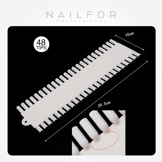 accesorios para uñas, nails nail art alta calidad Display - 48 Tips Nailfor 1,99 € Nailfor
