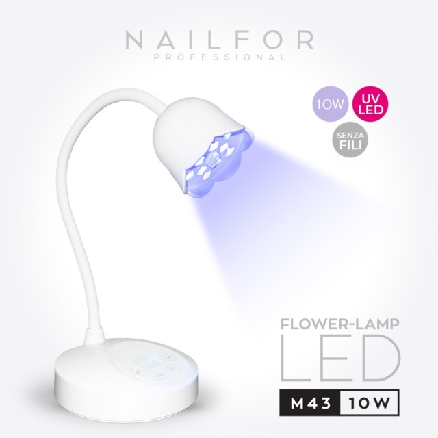 nail reconstruction equipment: FLOWER LAMP Led Uv 10W - Flower Lamp Led M43 €34.99