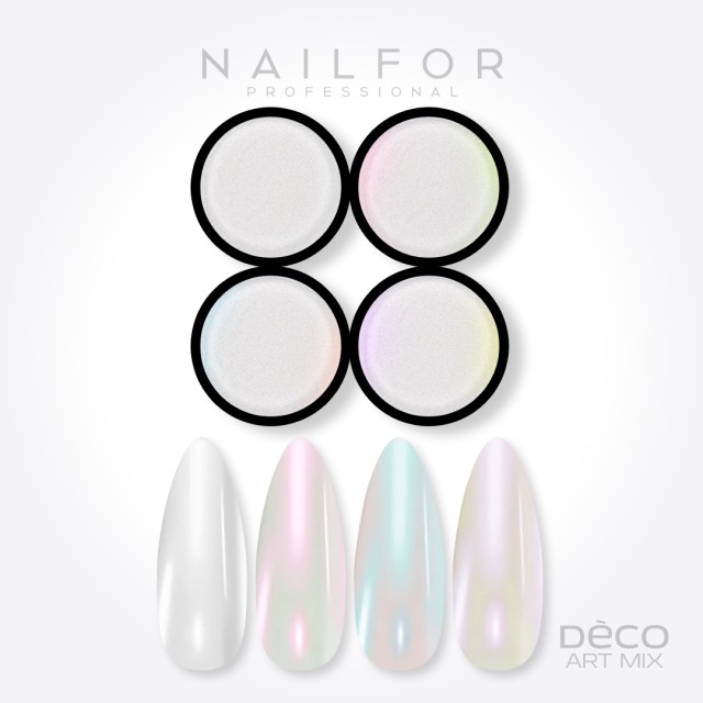 nail art decoration nail reconstruction Deco art mix - 026 Aurora Nailfor €7.99