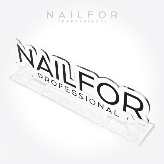 accessori per unghie, nails nail art alta qualità TARGHETTA LOGO NAILFOR - TRASPARENTE Nailfor 9,99 € Nailfor