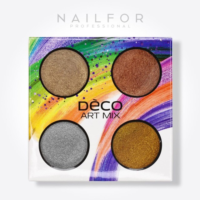 nail art decoration nail reconstruction Deco art mix - 027 Chrome Nailfor €7.99