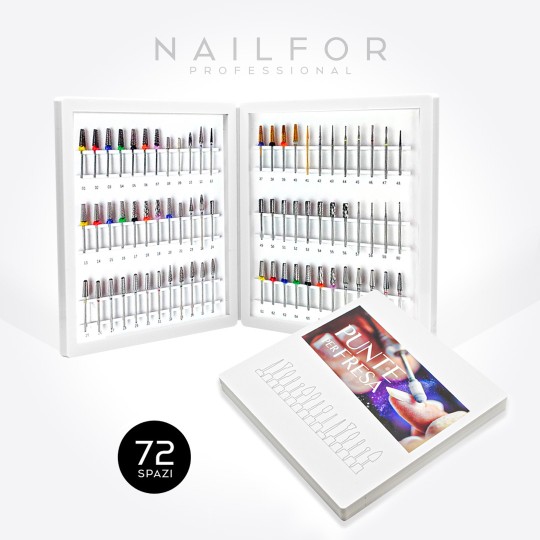 accesorios para uñas, nails de alta calidad nail art TIP BOOK - 72 ESPACIOS Nailfor 29,99 € Nailfor