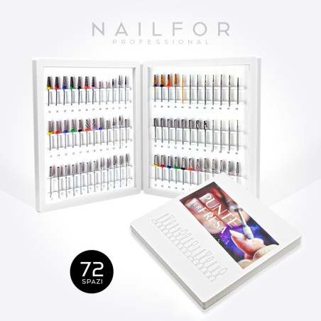 Accessoires pour ongles, nails de haute qualité nail art TIP BOOK - 72 SPACES Nailfor 29,99 € Nailfor