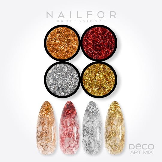decorazione nail art ricostruzione unghie DECO ART MIX Filamenti- 006 Nailfor 6,99 €