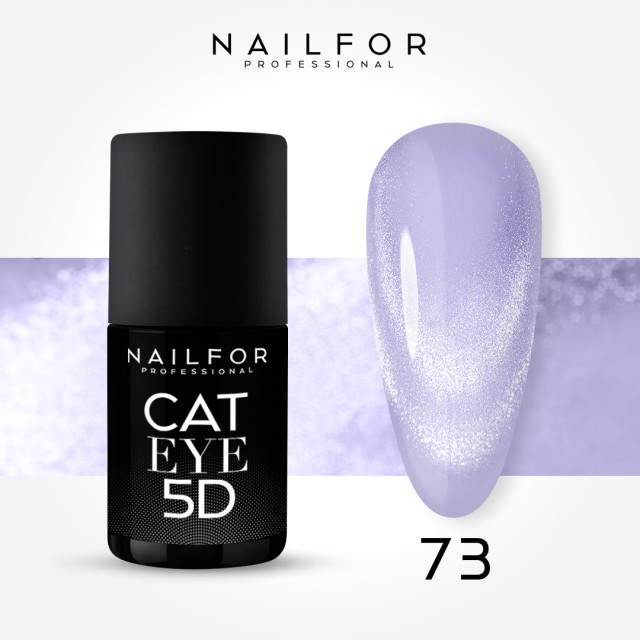 Semi-permanent nail polish color: Cat eye 5d - 73 Nailfor €11.99