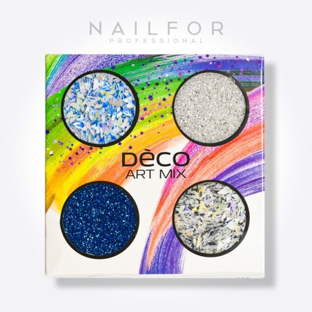nail art decoration nail reconstruction Deco art mix BLUE BUTTERFLIES - 021 Nailfor €6.99