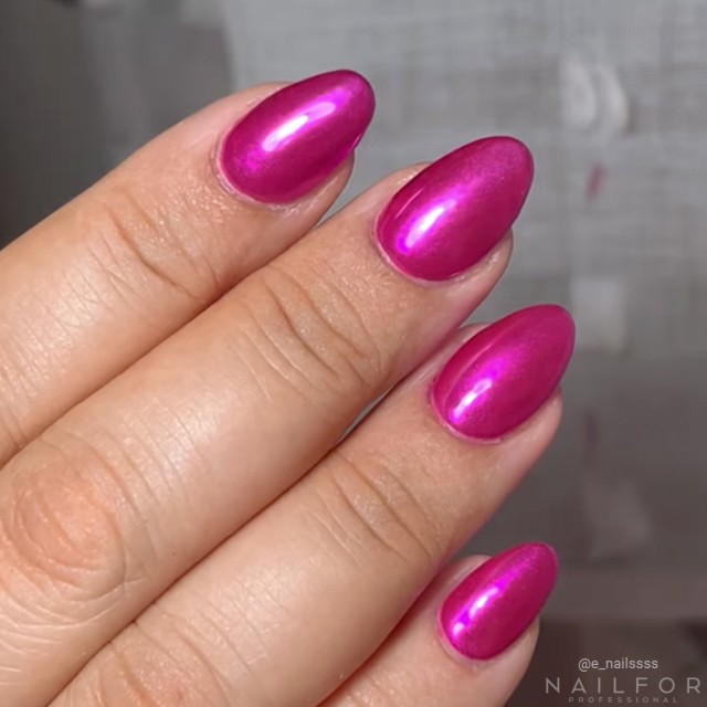 decorazione nail art ricostruzione unghie POLVERE CHROME - CICLAMINO Nailfor 3,99 €