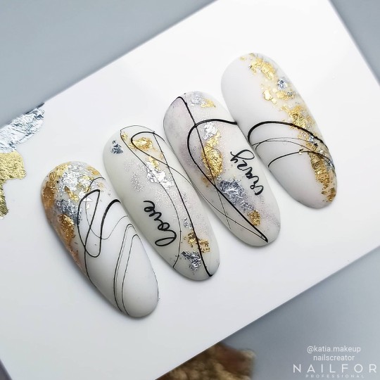 Decoración nail art , reconstrucción de uñas, Stickers ADHESIVAS - ST681 Nailfor 1,99 € 2