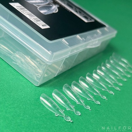Accessoires pour ongles, nails nail art haute qualité Almond AcrylGel Dual Tips (FORMES System Dual ) – 120PZ Nailfor 7,99 € Nai
