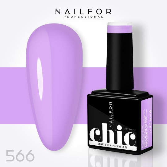 Semipermanente smalto colore per unghie: CHIC SMALTO SEMIPERMANENTE - 566 Nailfor 7,99 €