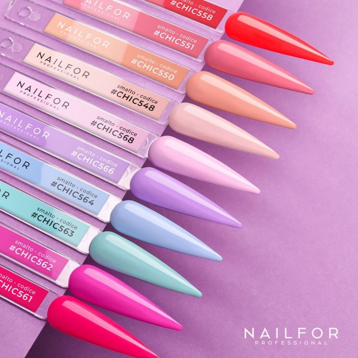 Vernis à ongles semi-permanent couleur : Chic SEMI-PERMANENT NAIL POLISH - 558 Nailfor 7,99 €