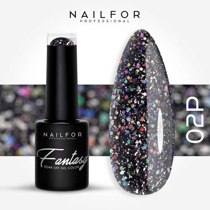 Semipermanente smalto colore per unghie: FANTASY PLATINUM Smalto Gel Semipermanente - 02P Nailfor 7,99 €