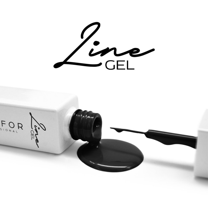 Line Gel Color - Black Night 02