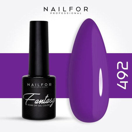 Semipermanente smalto colore per unghie: FANTASY Smalto Gel Semipermanente - 492 Nailfor 6,99 € Semipermanente smalto colore per unghie: FANTASY Smalto Gel Semipermanente - 492 Nailfor 6,99 €