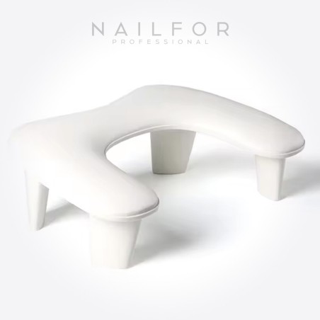 nail accessories, nails nail art high quality U-SHAPED INCLINED HAND REST - White Nailfor €34.99 Nailfor