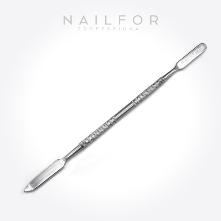 nail accessories, nails nail art high quality Gel Mixing Spatula LOGO - Double steel tip CURVED Nailfor €3.99 Nailfor