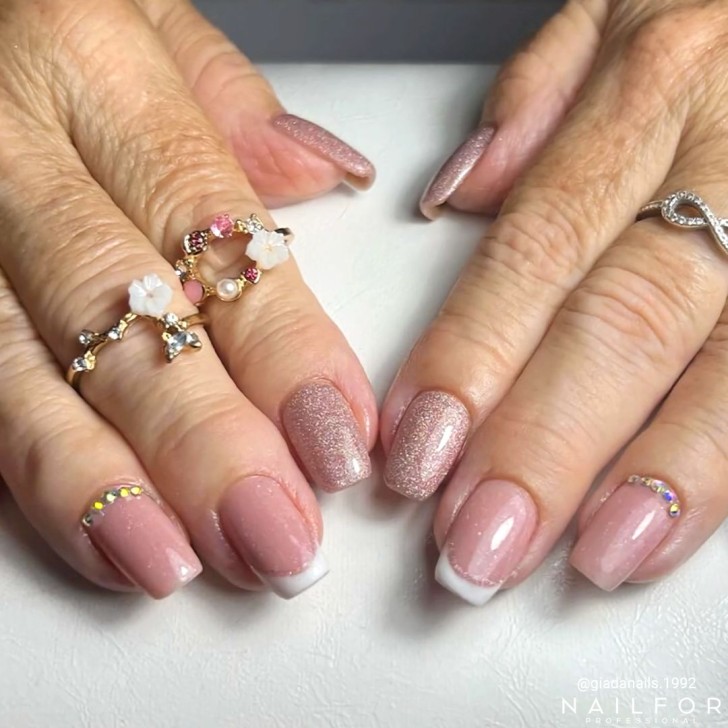 FIBER BASE SEMIPERMANENTE - PUPY con microglitter