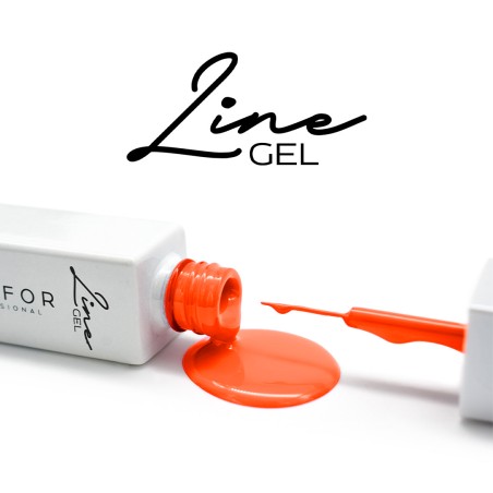 Line Gel Color - Orange Fluo 04