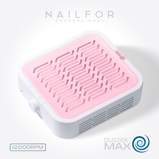 Equipo para reconstrucción de uñas: Aspirador Dustek MAX - Rosa 69,99 €