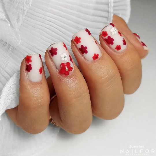 nail art decoration nail reconstruction Flower Deco DC-014 Nailfor €4.99 2