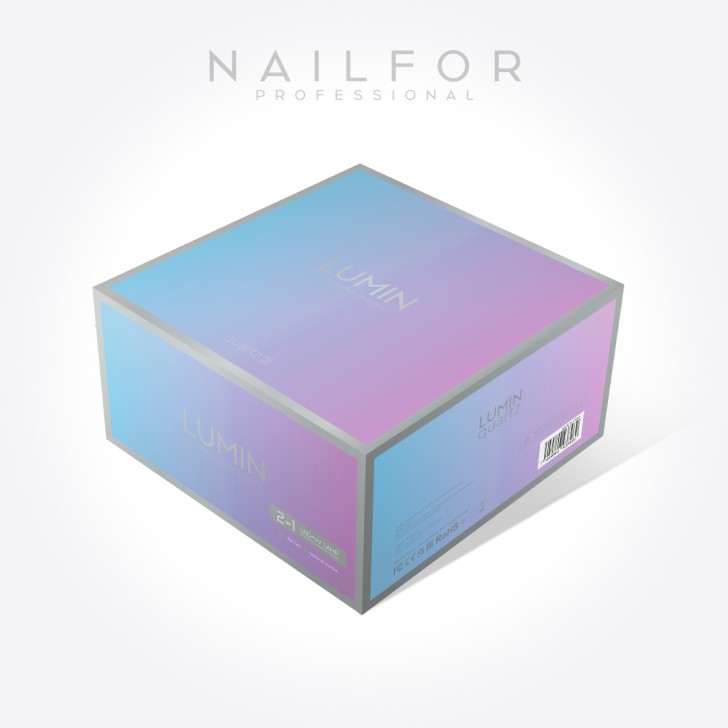 apparecchiature unghie ricostruzione: LUMIN QUARTZ Q3 UV LED 48W lampada con Display, Timer, Sensore automatico 48,99 €