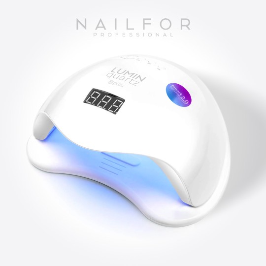 Équipement de reconstruction des ongles : Lampe Uv Led Lumin Quartz Q5 Plus 48 W avec Display , Timer et capteur automatique 44,