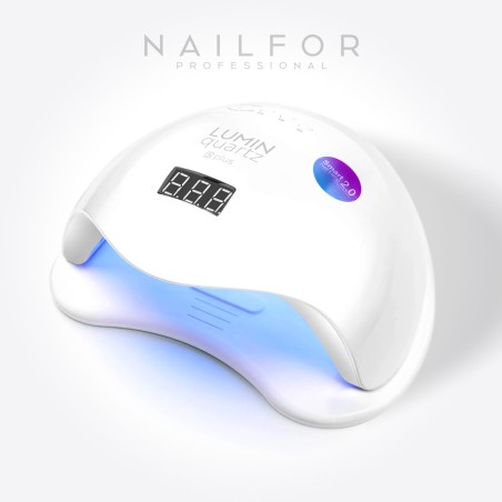 Équipement de reconstruction des ongles : Lampe Uv Led Lumin Quartz Q5 Plus 48 W avec Display , Timer et capteur automatique 44,