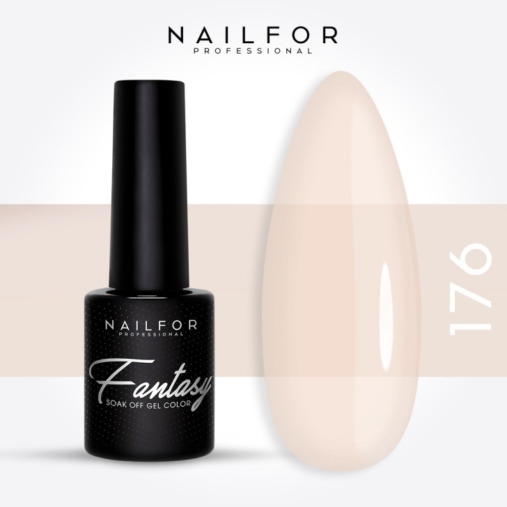 Vernis à ongles semi-permanent couleur : Fantasy Semi-permanent Gel Polish - 176FAN milky Nailfor pour 6,99 €